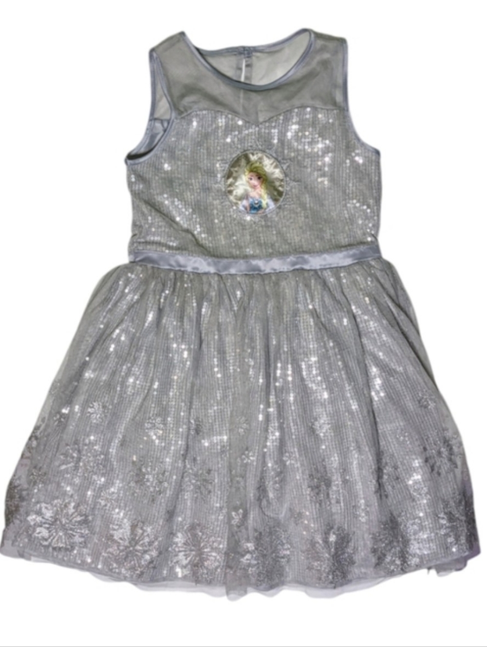 Girl's Disney Store Frozen Elsa Party Dress